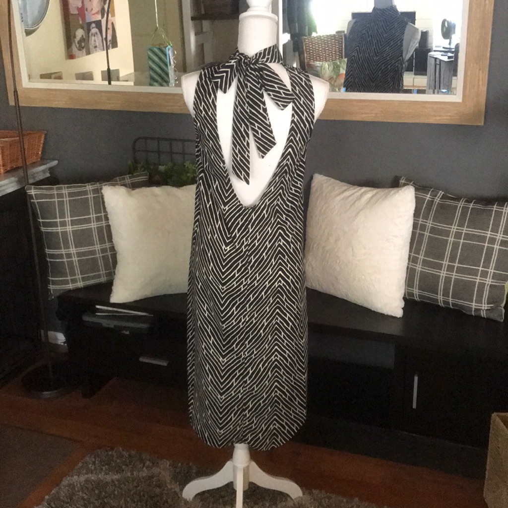 Black And Tan Dress